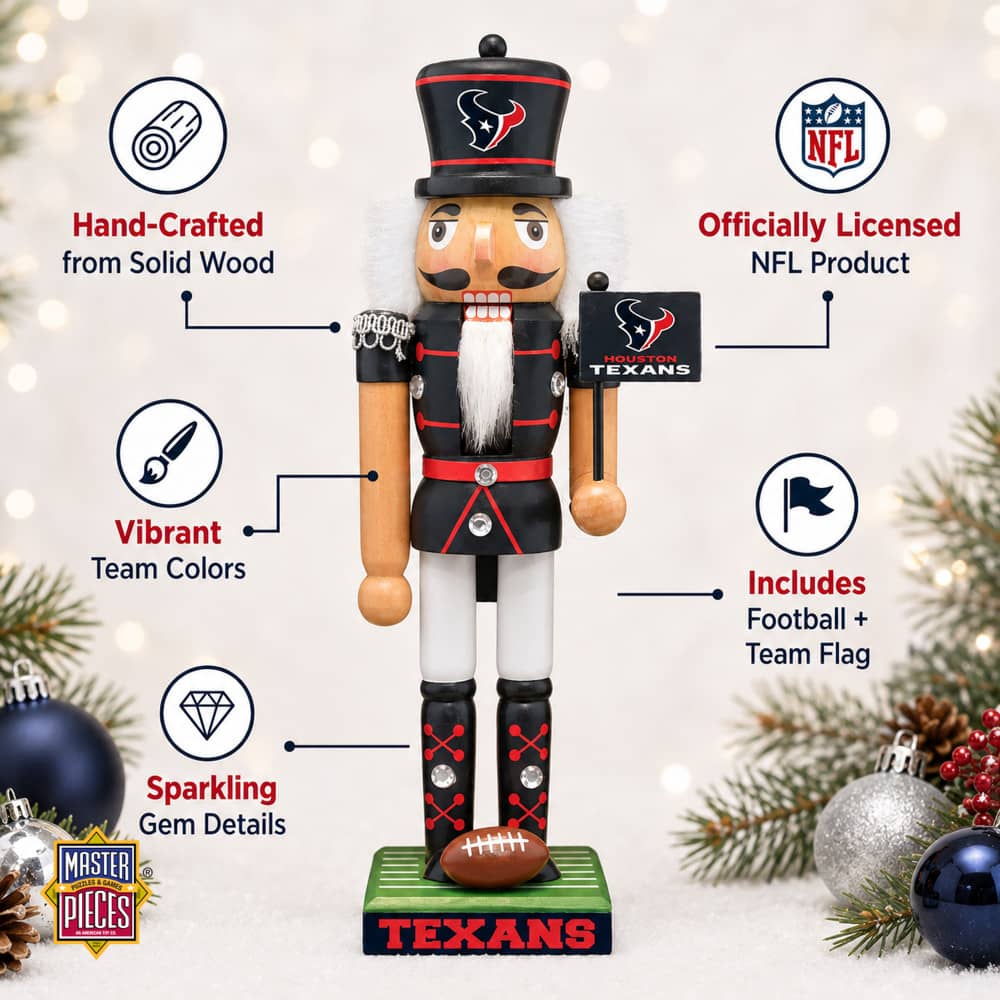 Houston Texans - Collectible Nutcracker