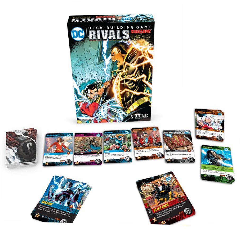 DC Deck-Building Game: Rivals - Shazam! Vs. Black Adam (ONLINE ORDER ONLY)