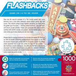 Flashbacks - Game On 1000 Piece Jigsaw Puzzle
