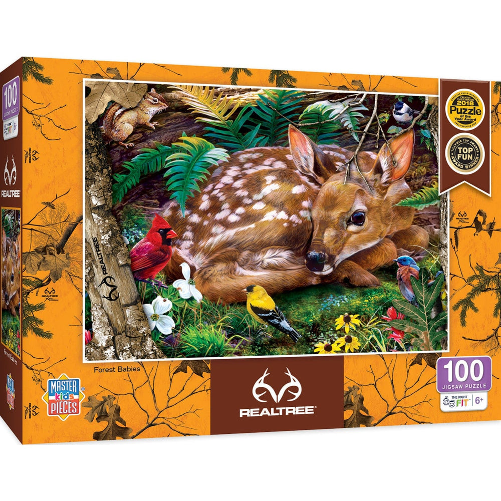 Realtree - Forest Babies 100 Piece Jigsaw Puzzle (ONLINE ORDER ONLY)
