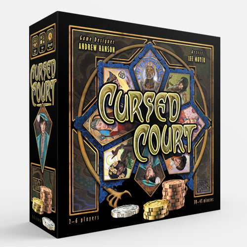 Cursed Court - A Board Game of Bidding & Bluffing (ONLINE ORDER ONLY)