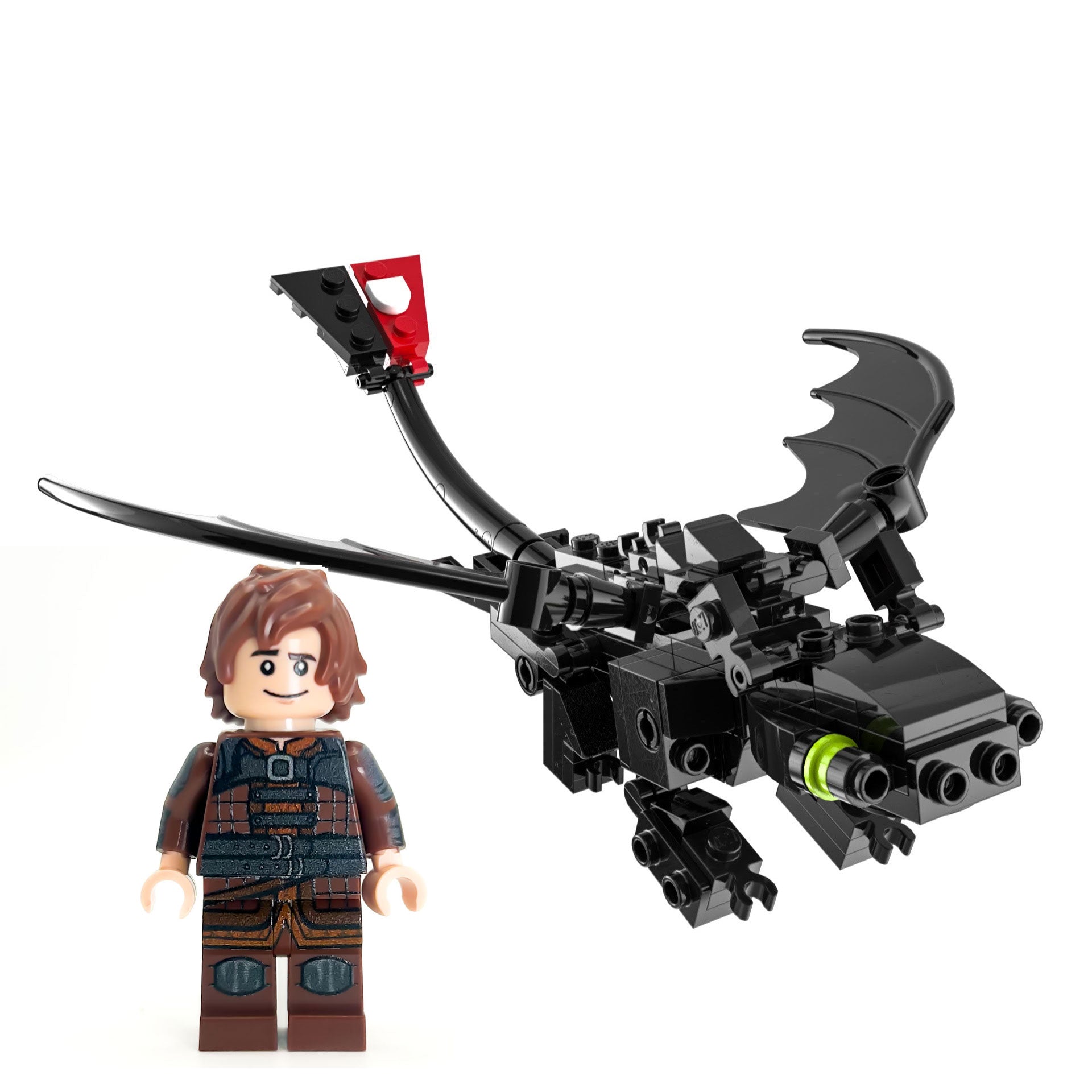 Night Dragon - Custom MOC made using LEGO parts (Online Order Only)