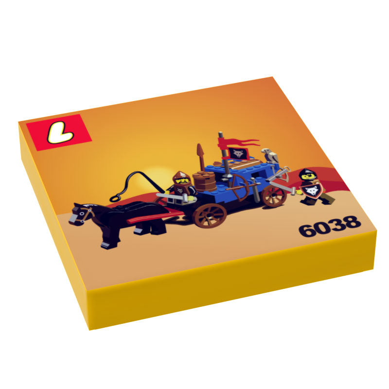 Wolfpack Renegades Set 6038 - Custom Printed 2x2 Tile (Online Order Only)
