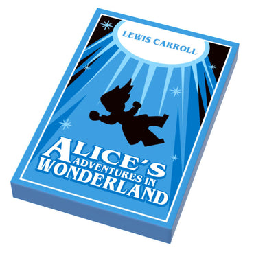 Alice in Wonderland Book (2x3 Tile) made using LEGO part (Online Order Only)