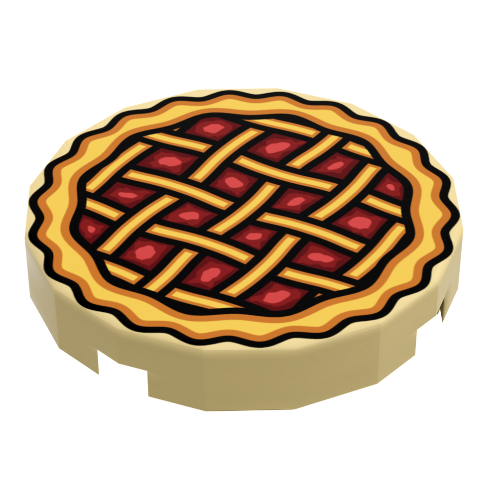 B3 Customs® Apple Pie (2x2 Round Tile) (Online Order Only)