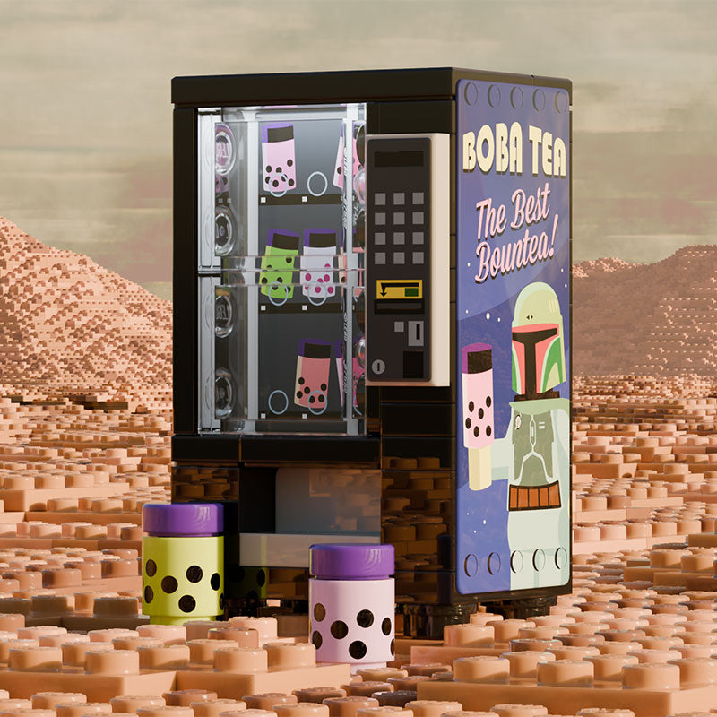 Boba Tea Vending Machine Building Set - B3 Customs (Online Order Only)