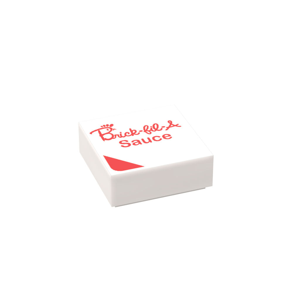 Brick-Fil-A Minifig Sauce Pack - B3 Customs (Online Order Only)