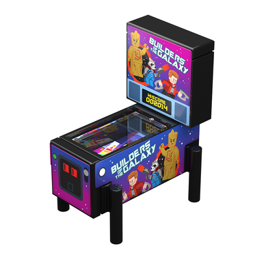Builders of the Galaxy - B3 Customs Pinball Arcade Machine Building Set made using LEGO parts (Online Order Only)
