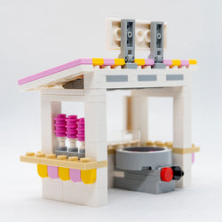 Sweet Air Cotton Candy Stand with Employee Minifig (ONLINE ORDER ONLY)