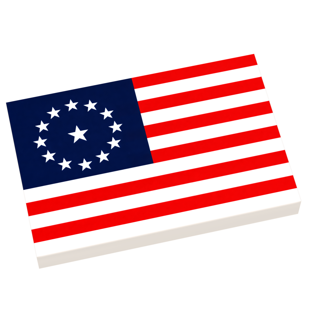 USA Cowpen, 3rd Maryland Regiment Flag (2x3 Tile) (ONLINE ORDER ONLY)