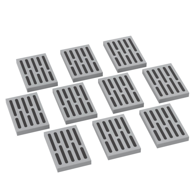 Dark Panels 10-Pack (Space, SW) made using LEGO parts - B3 Customs (Online Order Only)