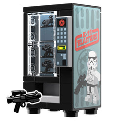 E-11 Blaster Vending Machine for Trooper minifigs made using LEGO parts (Online Order Only)