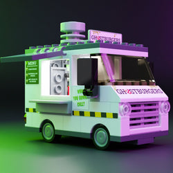 Ghost Burgers - B3 Customs® Food Truck w/ Minifigure (Online Order Only)