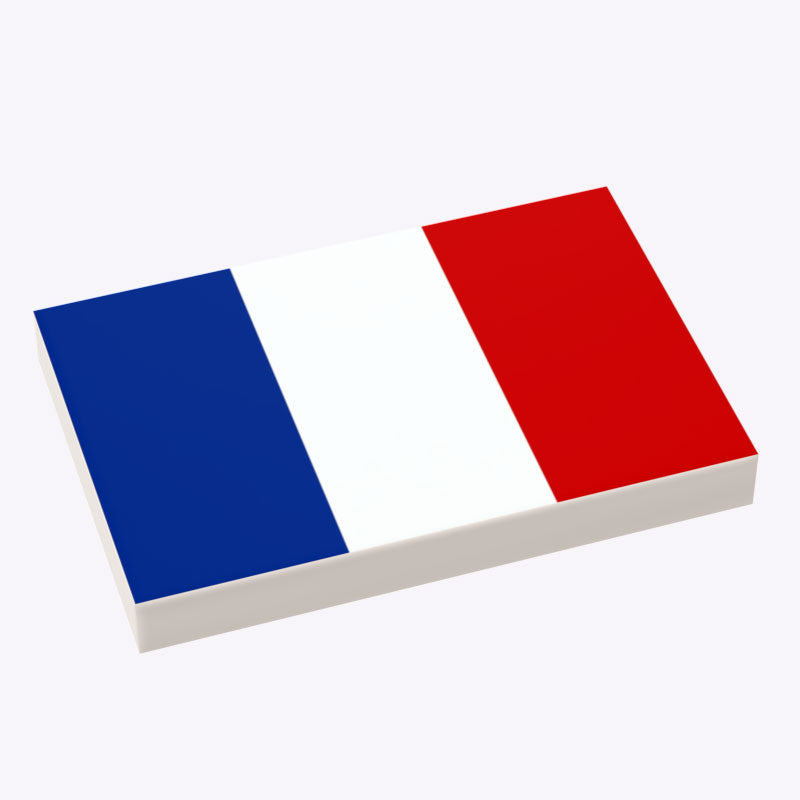 French Flag (2x3 Tile) (ONLINE ORDER ONLY)