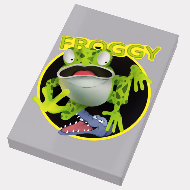 Froggy Video Game Cover (2x3 Tile) - B3 Customs (Online Order Only)