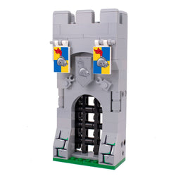 Castle Gate - Custom Castle Modular Building Set made using LEGO parts (Online Order Only)