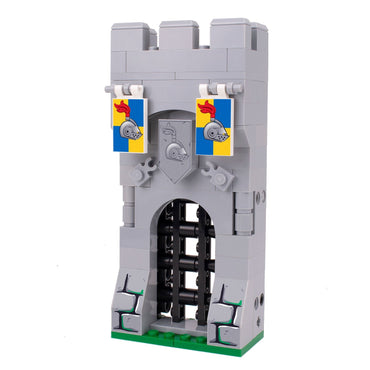 Castle Gate - Custom Castle Modular Building Set made using LEGO parts (Online Order Only)