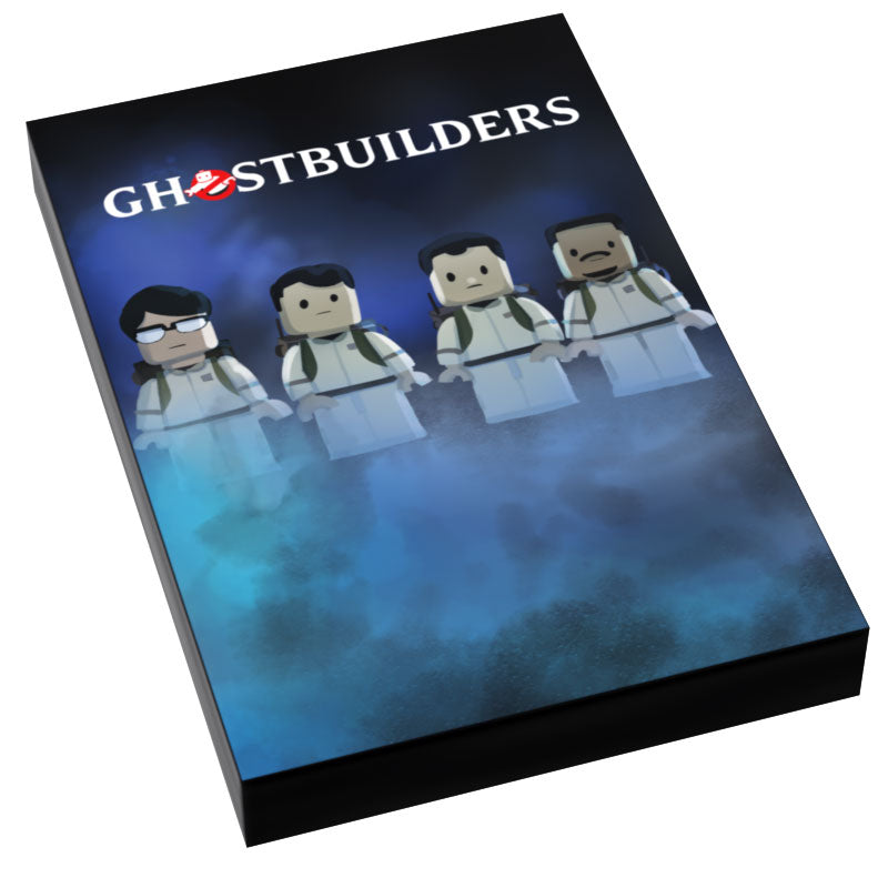 Ghostbuilders Movie Cover (2x3 Tile) - B3 Customs (Online Order Only)