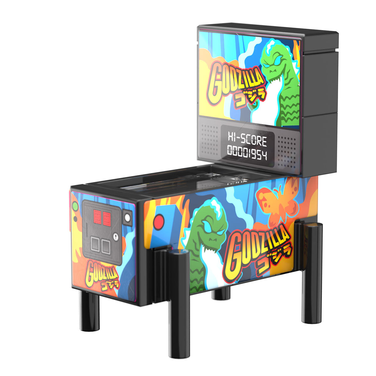 Godzilla Pinball Arcade Machine Building Set made using LEGO parts - B3 Customs (Online Order Only)