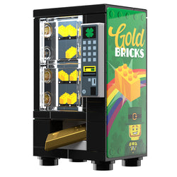 Gold Bars for Leprechauns St. Patrick's Day Vending Machine made using LEGO parts (Online Order Only)