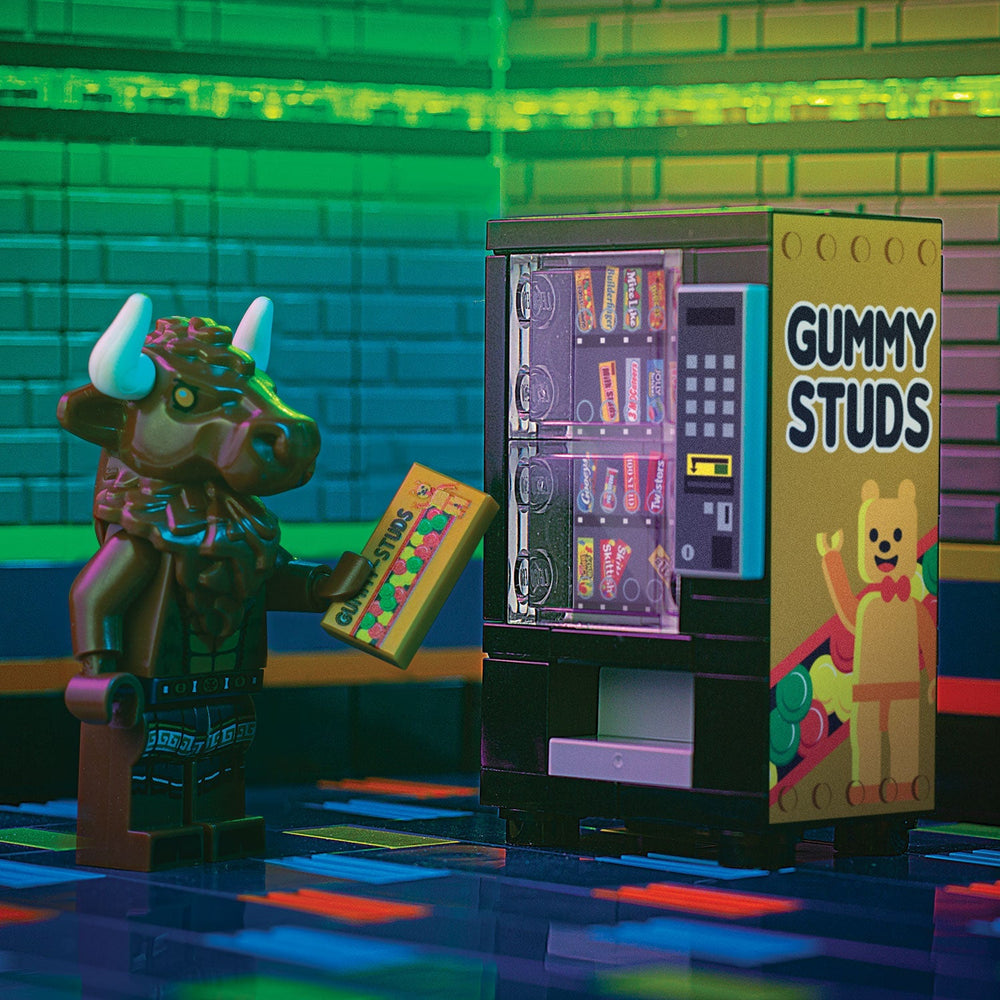 Gummy Studs Vending Machine made using LEGO parts - B3 Customs (Online Order Only)