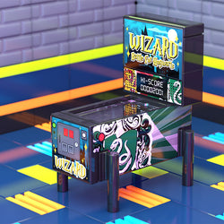 Harry Potter Pinball Arcade Machine Building Set made using LEGO parts (Online Order Only)