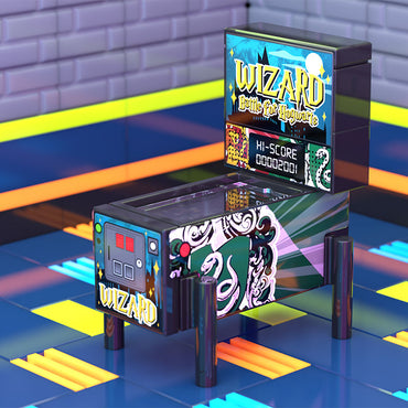 Harry Potter Pinball Arcade Machine Building Set made using LEGO parts (Online Order Only)