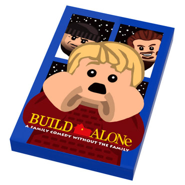 Build Alone Movie Cover (2x3 Tile) made using LEGO part - B3 Customs (Online Order Only)