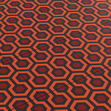 Horror Film Carpet (Shining) - Custom Printed 6x6 Tile made with LEGO part, B3 Customs (Online Order Only)
