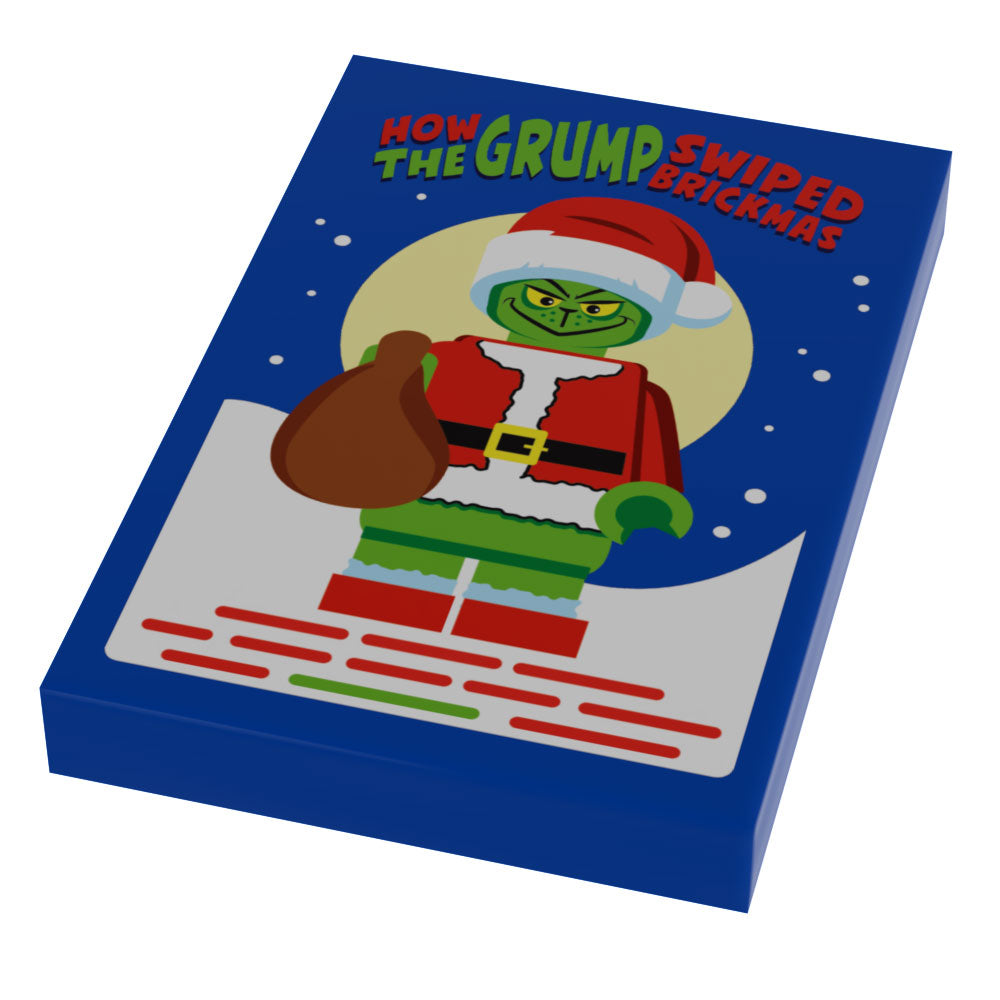 How the Grump Swiped Christmas Movie Cover (2x3 Tile) - B3 Customs (Online Order Only)