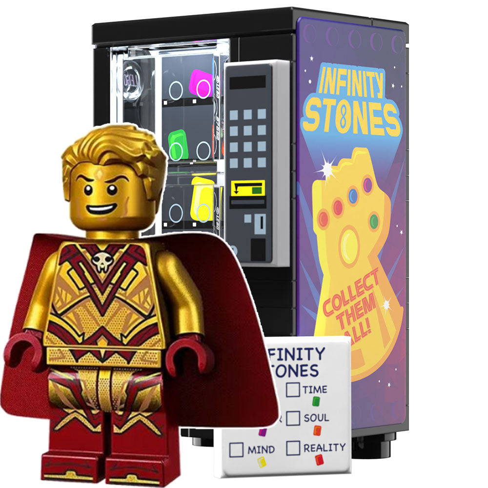 Infinity Stones Vending Machine w/ Official LEGO Adam Warlock Minifigure (ONLINE ORDER ONLY)