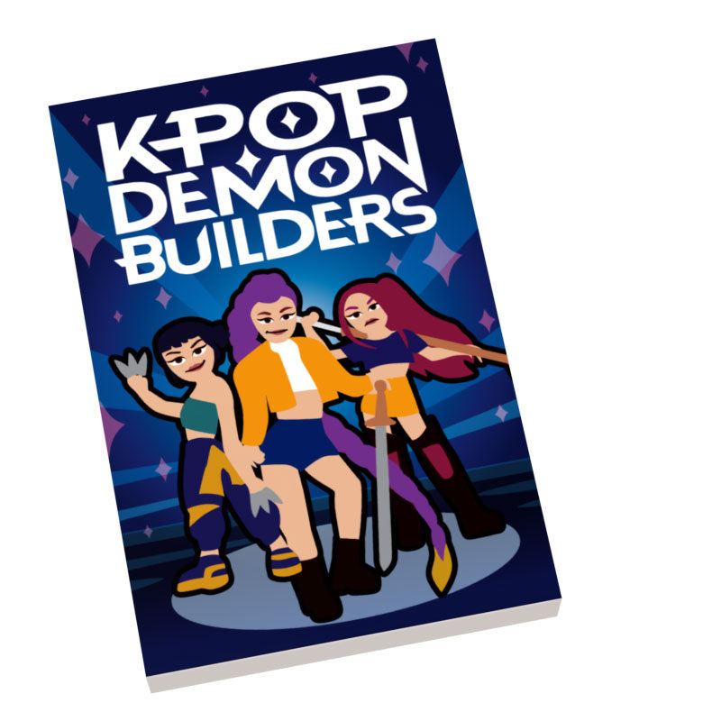 K-Pop Demon Builders Movie Cover (2x3 Tile) (ONLINE ORDER ONLY)