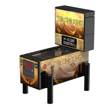 The One Ring, LOTR Pinball Arcade Machine Building Set made using LEGO parts (Online Order Only)