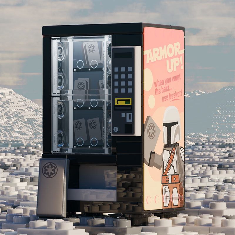 Mando Beskar Vending Machine Building Set - B3 Customs (Online Order Only)