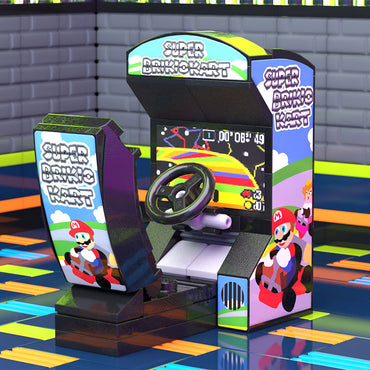 Super Brickio Kart - Custom Arcade Racing Game made using LEGO parts - B3 Customs (Online Order Only)