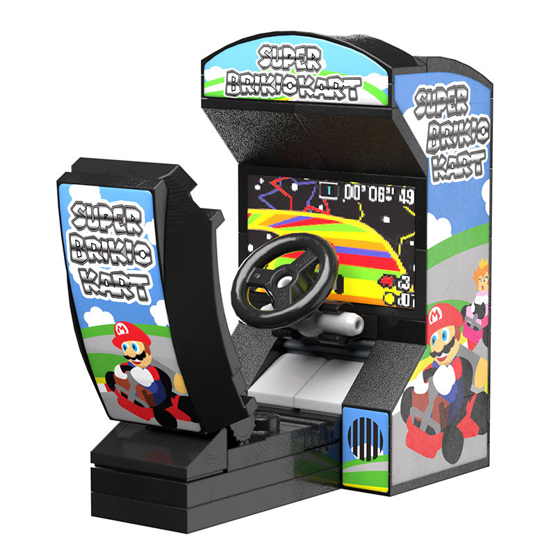 Super Brickio Kart - Custom Arcade Racing Game made using LEGO parts - B3 Customs (Online Order Only)