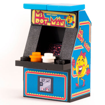 Ms. Dot-Man Custom Arcade Machine made with LEGO parts - B3 Customs (Online Order Only)