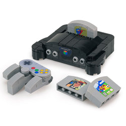 Pretendo 64 - Custom Classic Video Game Console Set made using LEGO parts (Online Order Only)