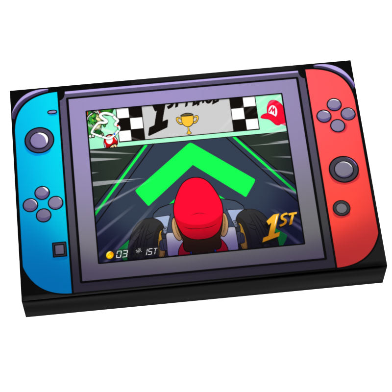 Pretendo Handheld Gaming Console (2x3 Tile) made using LEGO parts - B3 Customs (Online Order Only)