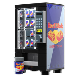 Red Brick Energy Drink Vending Machine made using LEGO parts - B3 Customs (Online Order Only)