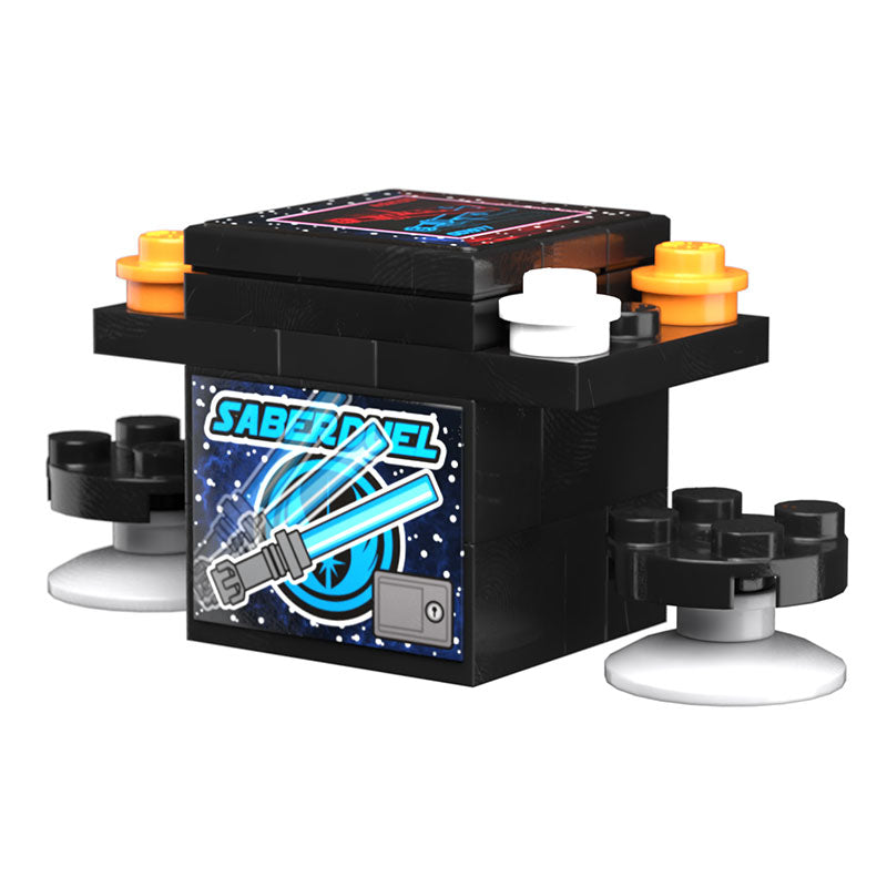 SW Saber Duel 2-Player Classic Arcade made using LEGO parts - B3 Customs (Online Order Only)