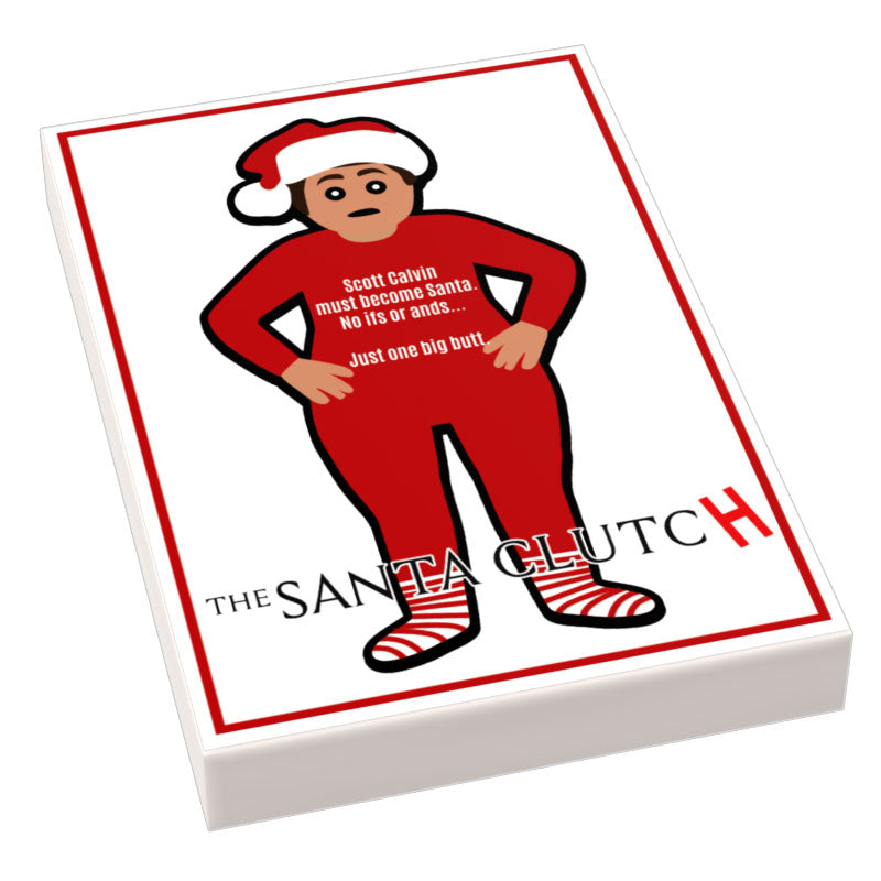 The Santa Clutch Christmas Movie Cover (2x3 Tile) (ONLINE ORDER ONLY)