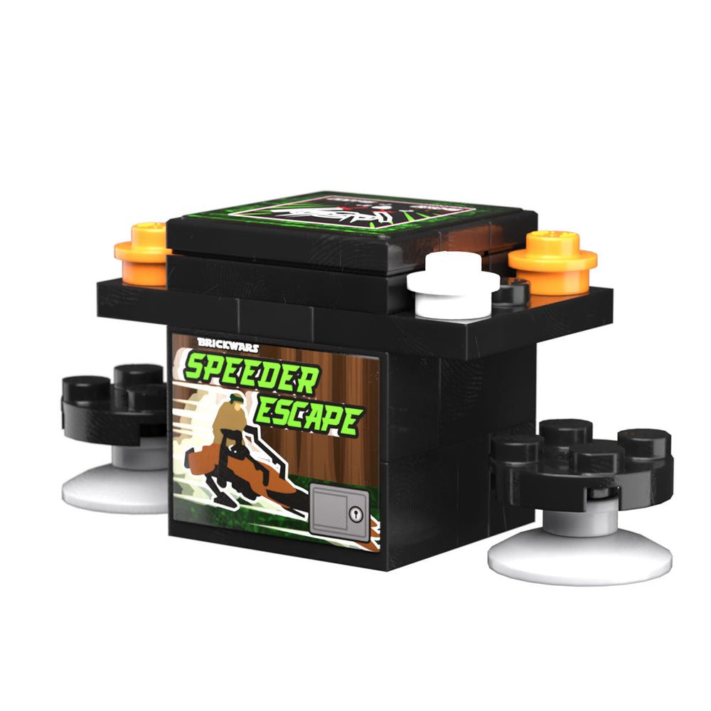 SW Speeder Escape 2-Player Classic Arcade made using LEGO parts - B3 Customs (Online Order Only)