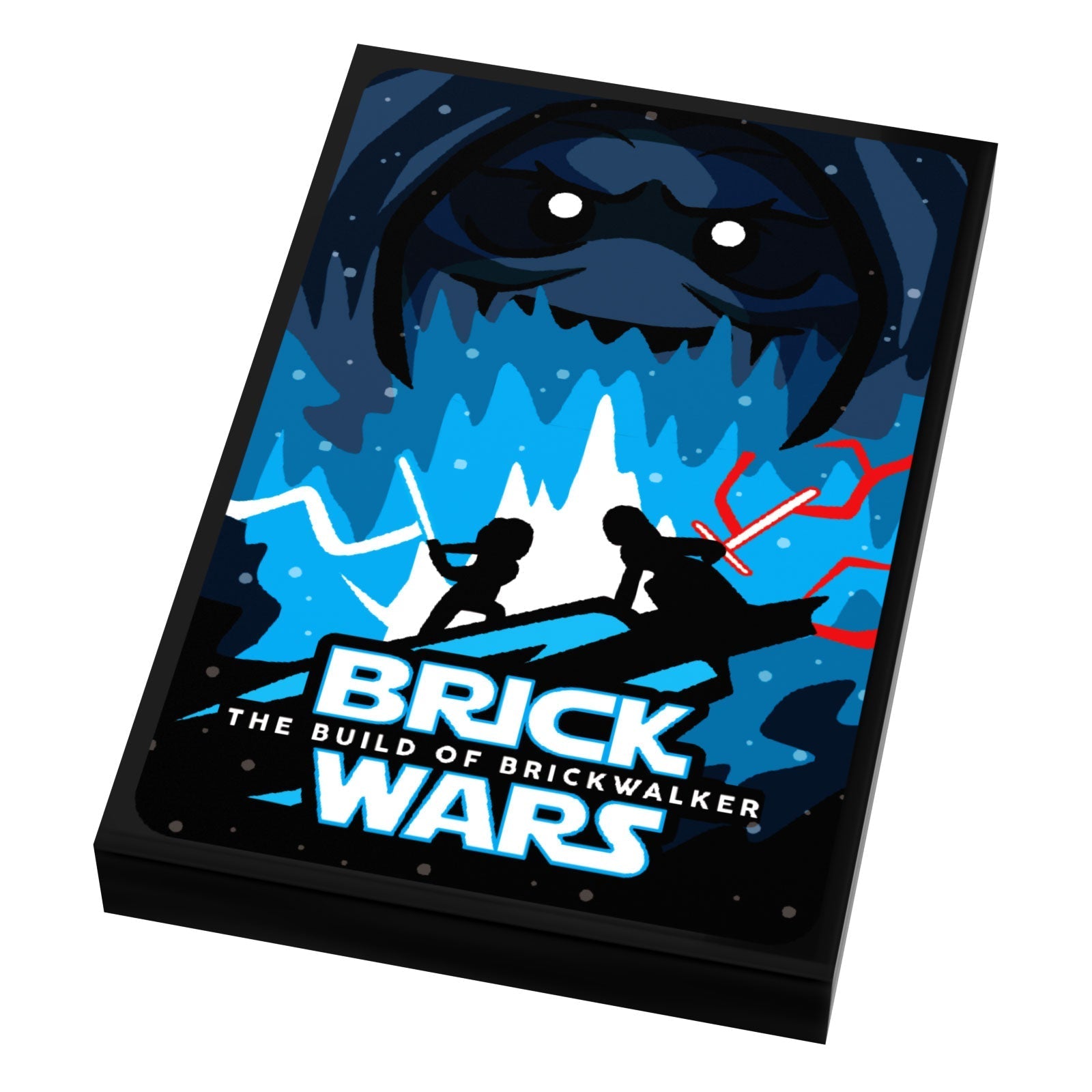 Brick Wars: Build of Brickwalker (EP. 9) Movie Tile Cover (2x3 Tile) made using LEGO part - B3 Customs (Online Order Only)