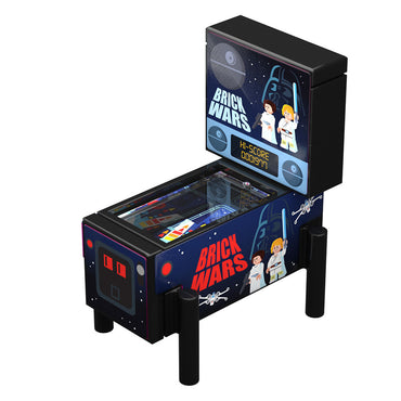 Brick Wars - B3 Customs Pinball Arcade Machine Building Set made using LEGO parts (Online Order Only)