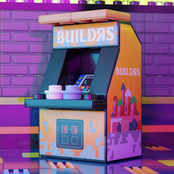 B3 Customs BUILDᴙS  Arcade Machine Building Set made using LEGO parts (Online Order Only)
