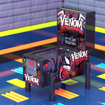 Venom Pinball Arcade Machine Building Set made using LEGO parts (Online Order Only)
