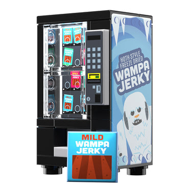 Wampa Beef Jerky Minifig Vending Machine Building Set made using LEGO parts - B3 Customs (Online Order Only)