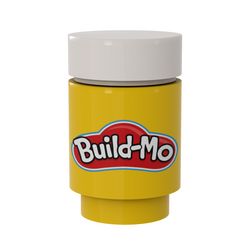 Build-Mo Kids Clay Can for Minifigs