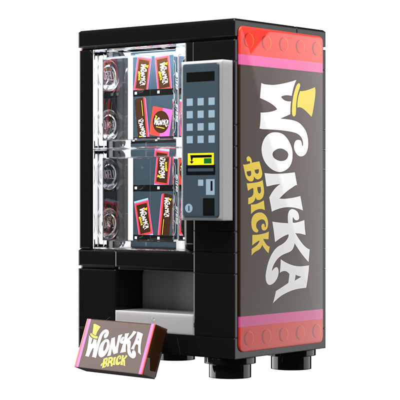 Wonka Bars Vending Machine made using LEGO parts (Online Order Only)